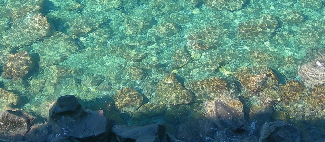 acqua di mare della costiera amalfitana